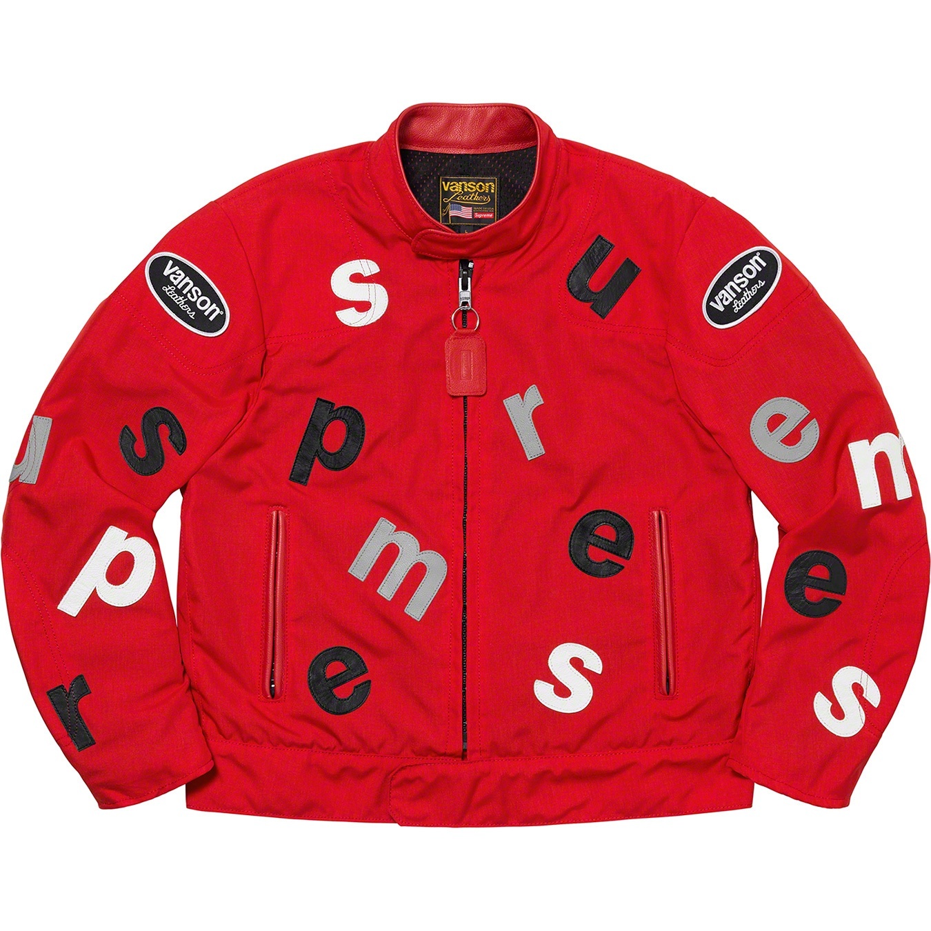 Supreme®/Vanson Leathers® Letters Cordura® Jacket view 9